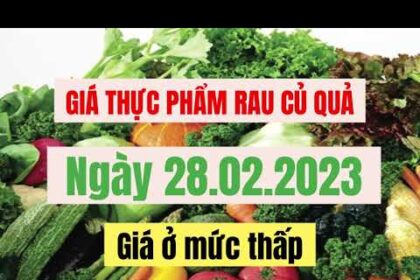 vegetables, fruits and food price February 28, 2023