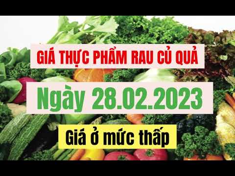 vegetables, fruits and food price February 28, 2023