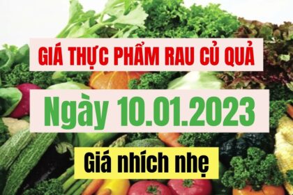 food, vegetables and fruits price January 10, 2023