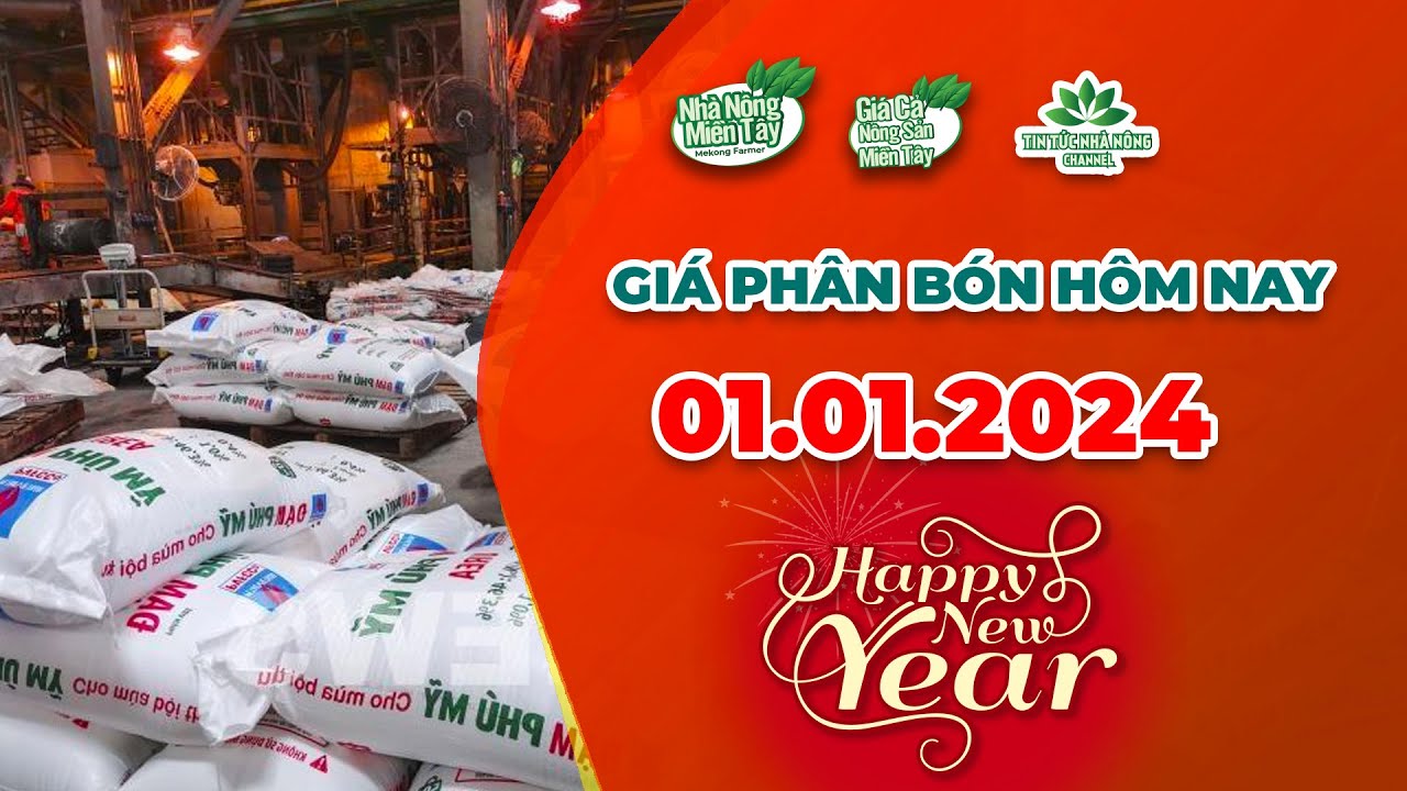 Vietnam fertilizer prices January 1, 2024