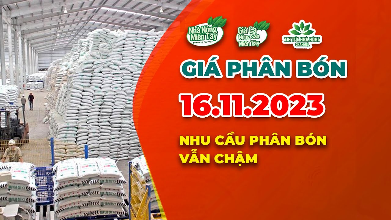 Vietnam fertilizer prices November 16, 2023