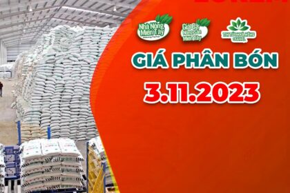 Vietnam fertilizer prices November 3, 2023