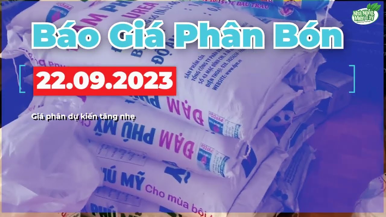 Vietnam fertilizer prices September 22, 2023