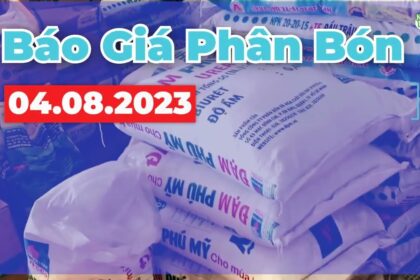 Vietnam fertilizer prices August 4, 2023