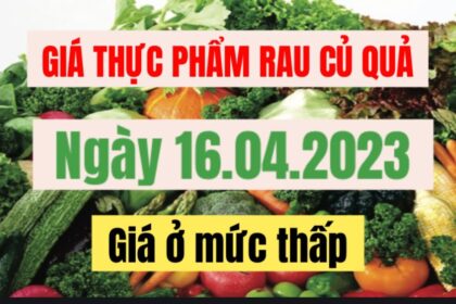 food, vegetables and fruits price April 16, 2023