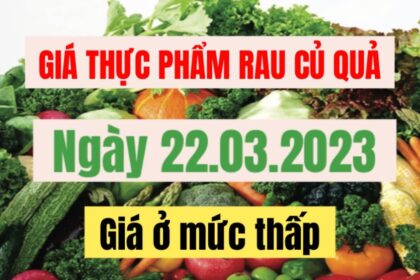 food, vegetables and fruits price March 22, 2023