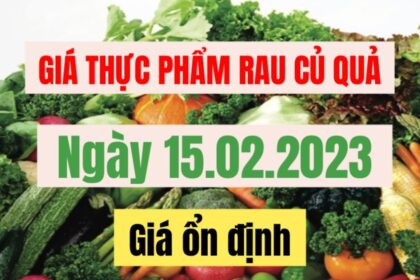vegetables, fruits and food price February 15, 2023