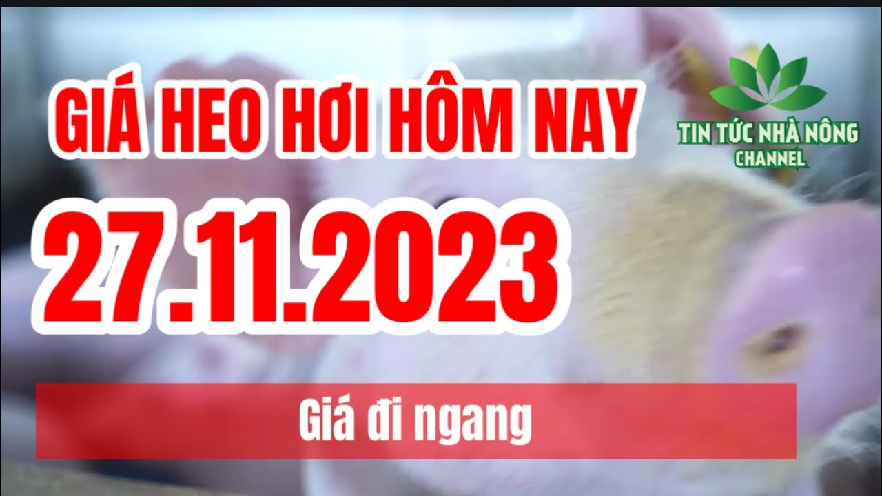 Vietnam live hog prices November 27, 2023