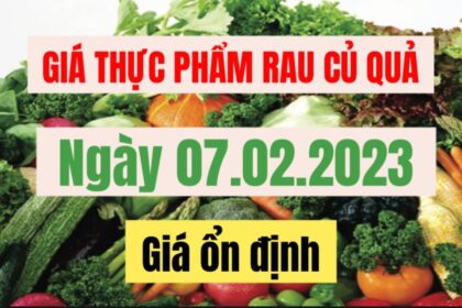 vegetables, fruits and food price February 7, 2023