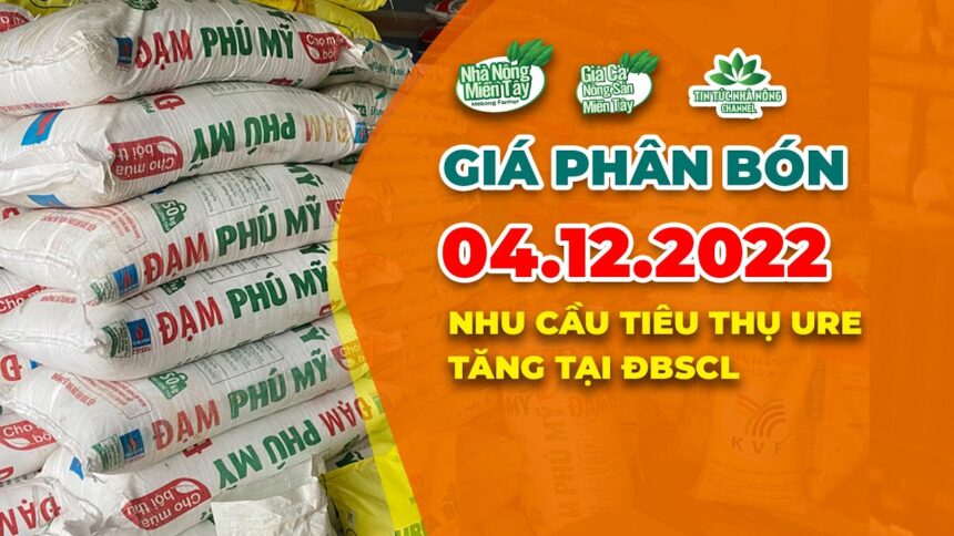 Vietnam fertilizer prices December 5, 2022