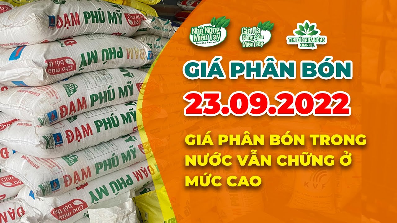 Vietnam fertilizer prices September 23, 2022