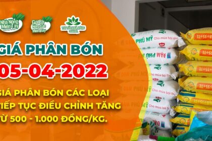 Vietnam fertilizer prices April 5, 2022