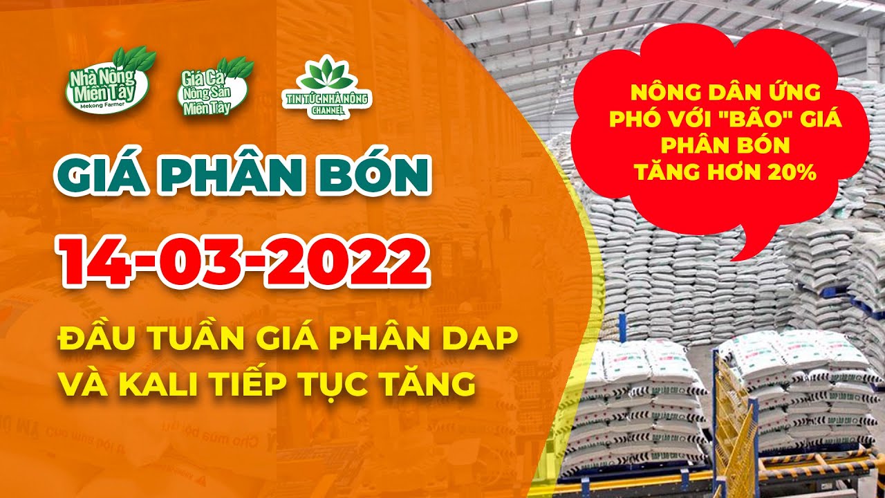 Vietnam fertilizer prices March 14, 2022