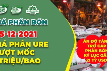 Vietnam fertilizer prices December 5, 2021