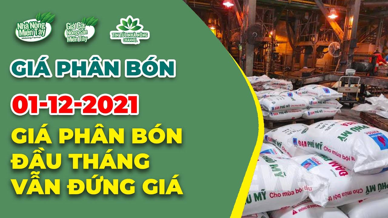 Vietnam fertilizer prices December 1, 2021