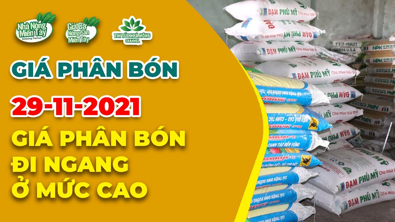 Vietnam fertilizer prices November 29, 2021