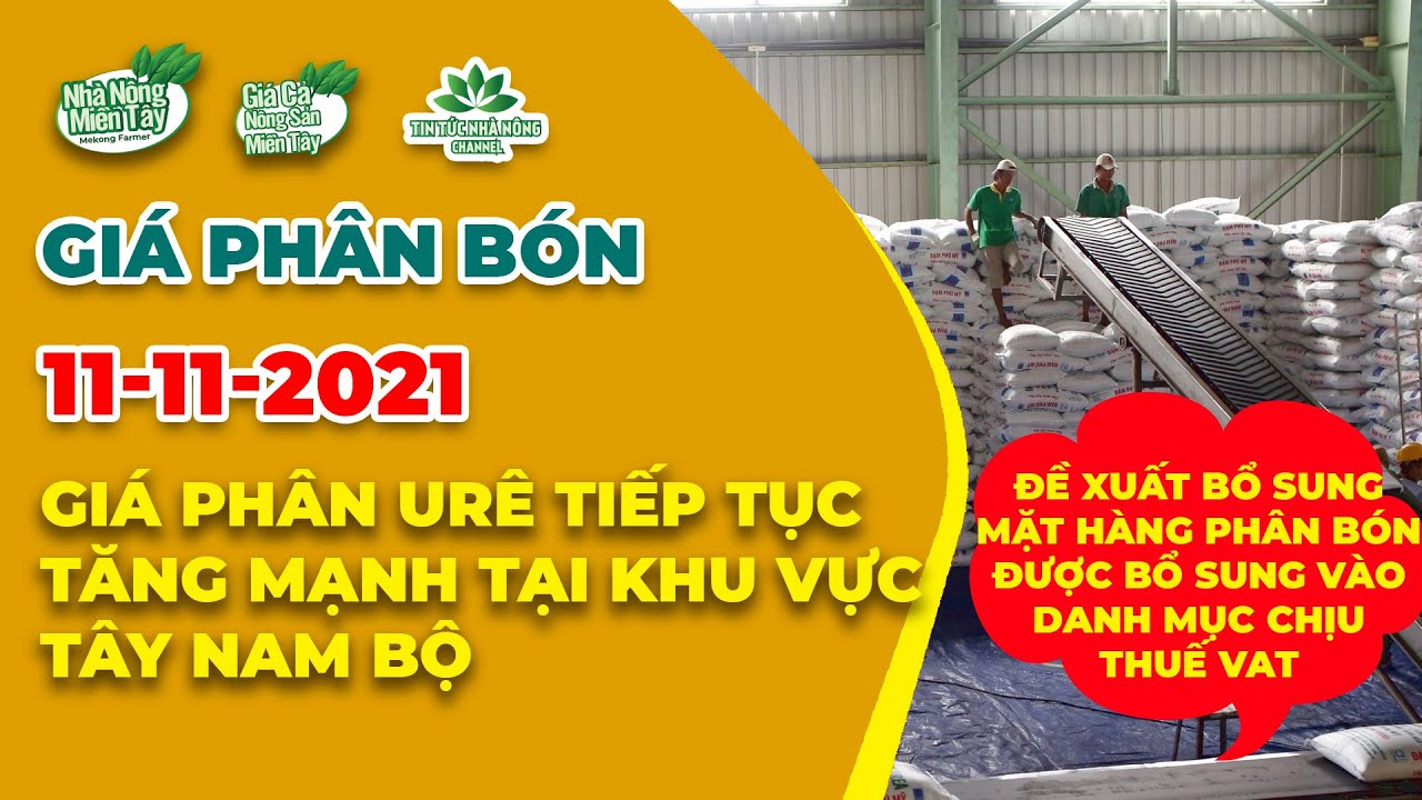 Vietnam fertilizer prices November 11, 2021