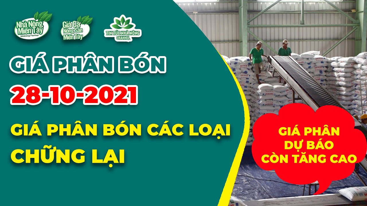 Vietnam fertilizer prices October 28, 2021