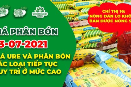Vietnam fertilizer prices July 23, 2021