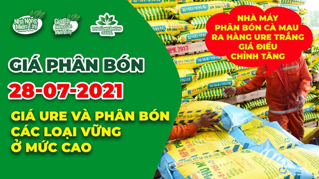 Vietnam fertilizer prices July 28, 2021