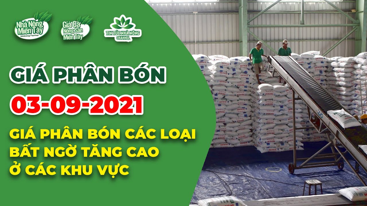 Vietnam fertilizer prices September 3, 2021