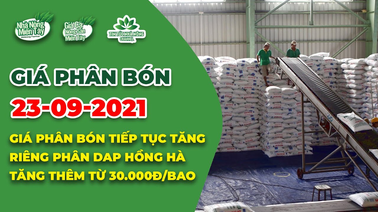 Vietnam fertilizer prices September 23, 2021