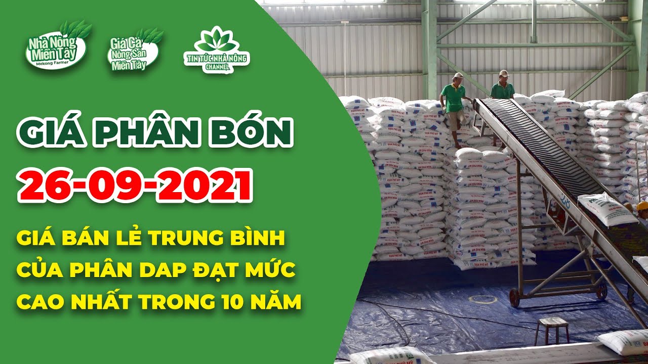 Vietnam fertilizer prices September 27, 2021
