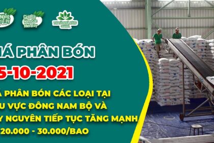 Vietnam fertilizer prices October 5, 2021