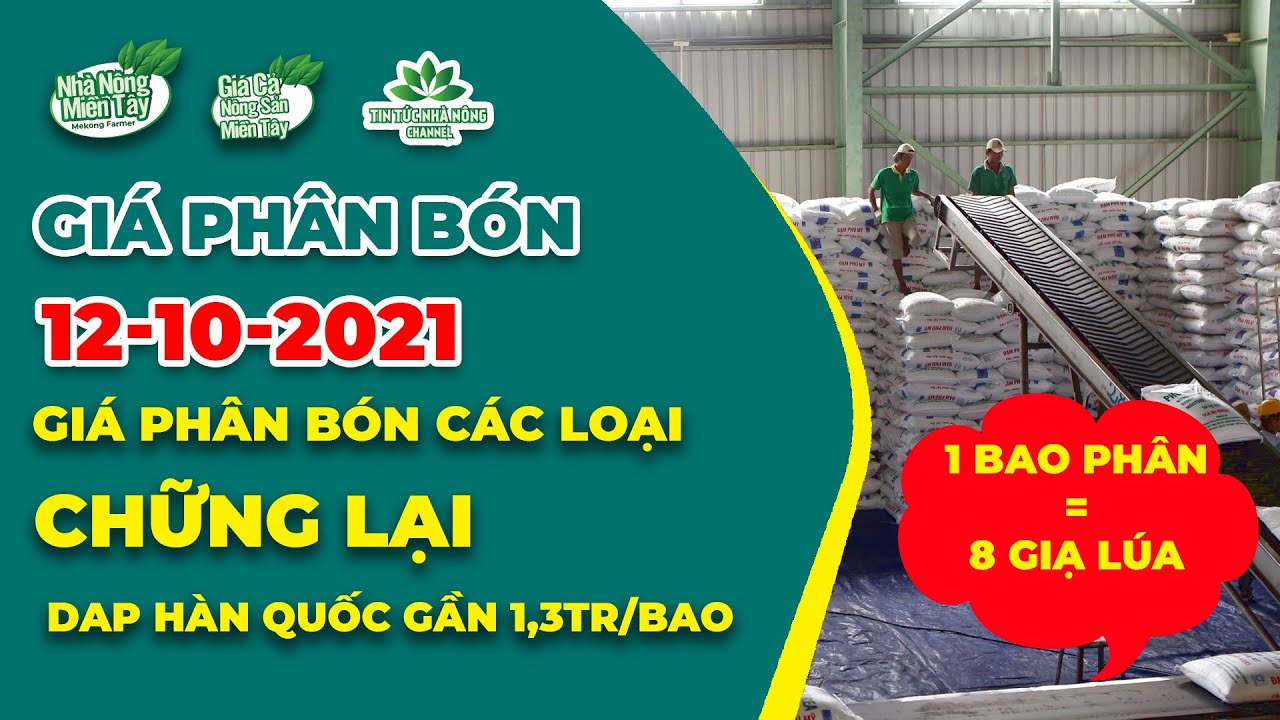 Vietnam fertilizer prices October 12, 2021